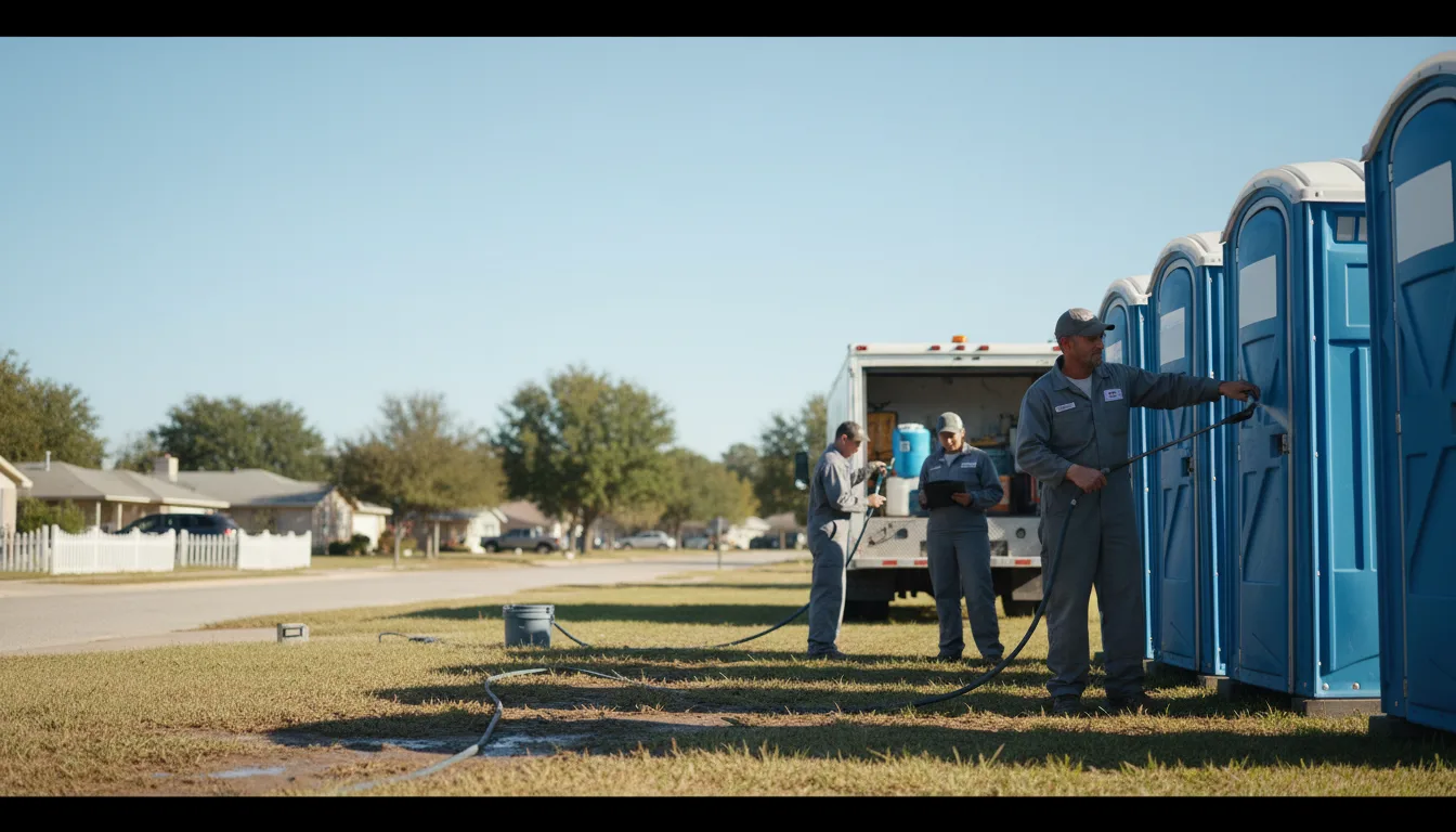 Long-Term Portable Toilet Rental in Raceland, LA near me
